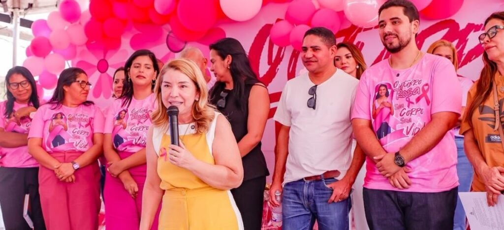 Presidente Iracema Vale prestigia ações do Outubro Rosa em Barreirinhas