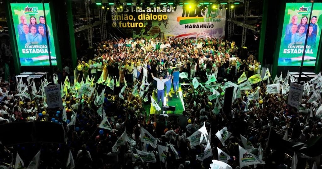 Orleans Brandão é eleito presidente estadual do MDB em convenção com 132 prefeitos Orleans Brandão é eleito presidente estadual do MDB em convenção com 132 prefeitos