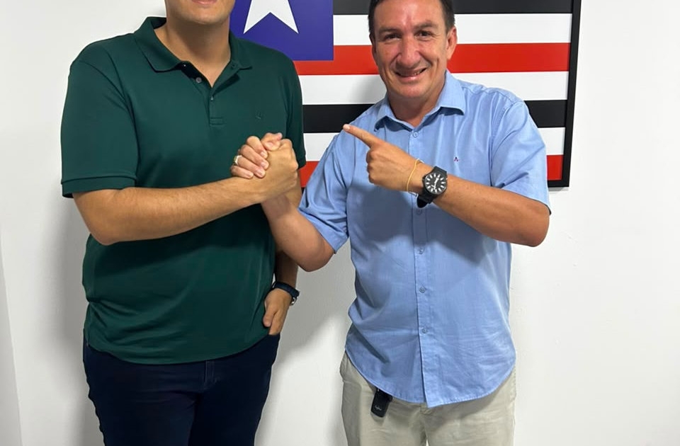 Orleans Brandão reúne-se com prefeito de Tutóia e reforça compromisso com o município