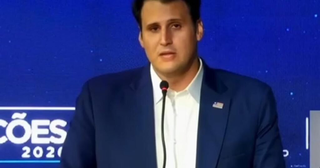 Orleans Brandão destaca avanços econômicos do Maranhão no debate da Band Orleans Brandão destaca avanços econômicos do Maranhão no debate da Band