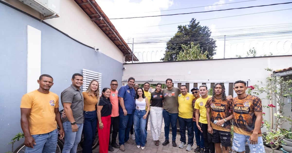 Orleans Brandão amplia apoios em Rosário com adesão de grupo liderado por Jonatha Calvet