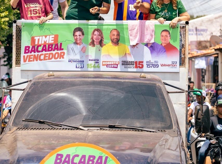 Orleans Brandão reúne multidão, mobiliza Bacabal e mostra força na reta final