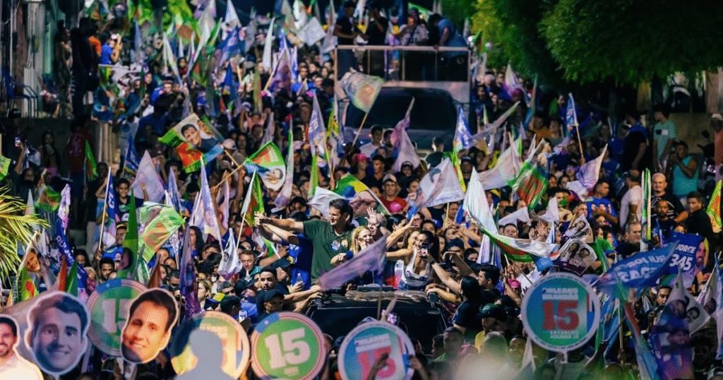 Em noite histórica, Orleans Brandão reúne lideranças e faz Lago da Pedra viver uma grande noite política