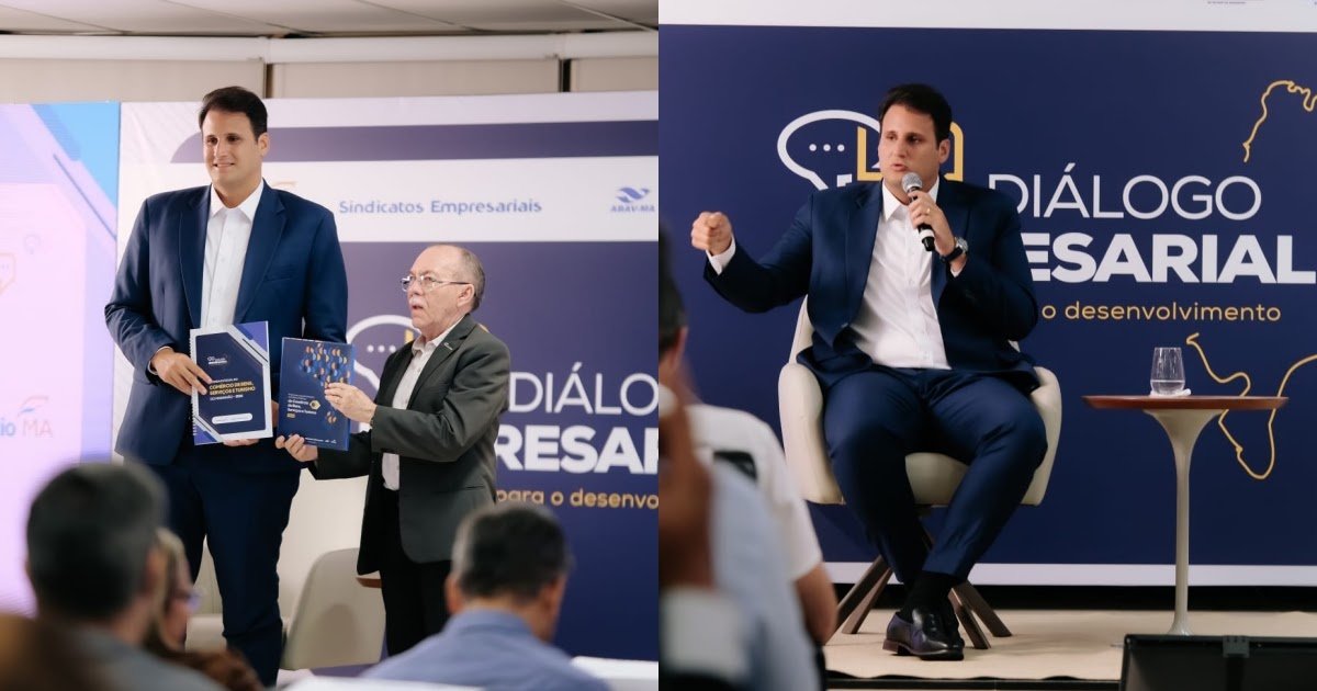 Na Fecomércio, Orleans Brandão apresenta propostas para fortalecer empresas e gerar empregos no Maranhão